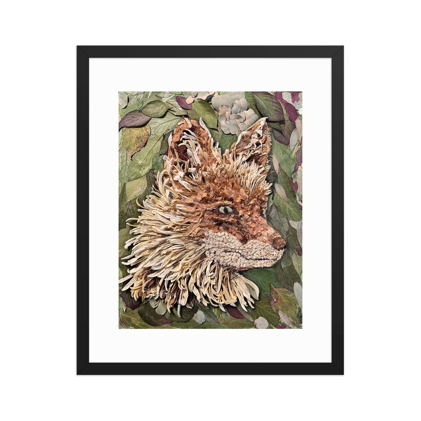 Fox (Organic) - Framed Print