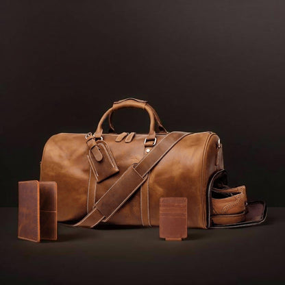 Heritage Elegance Trio | Leather Adventure Set-0
