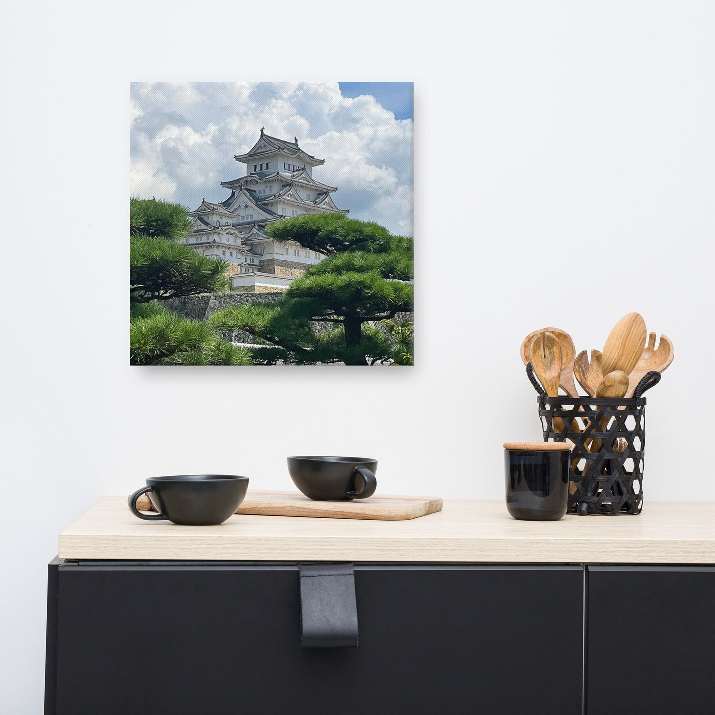 Hemeji Castle on Canvas