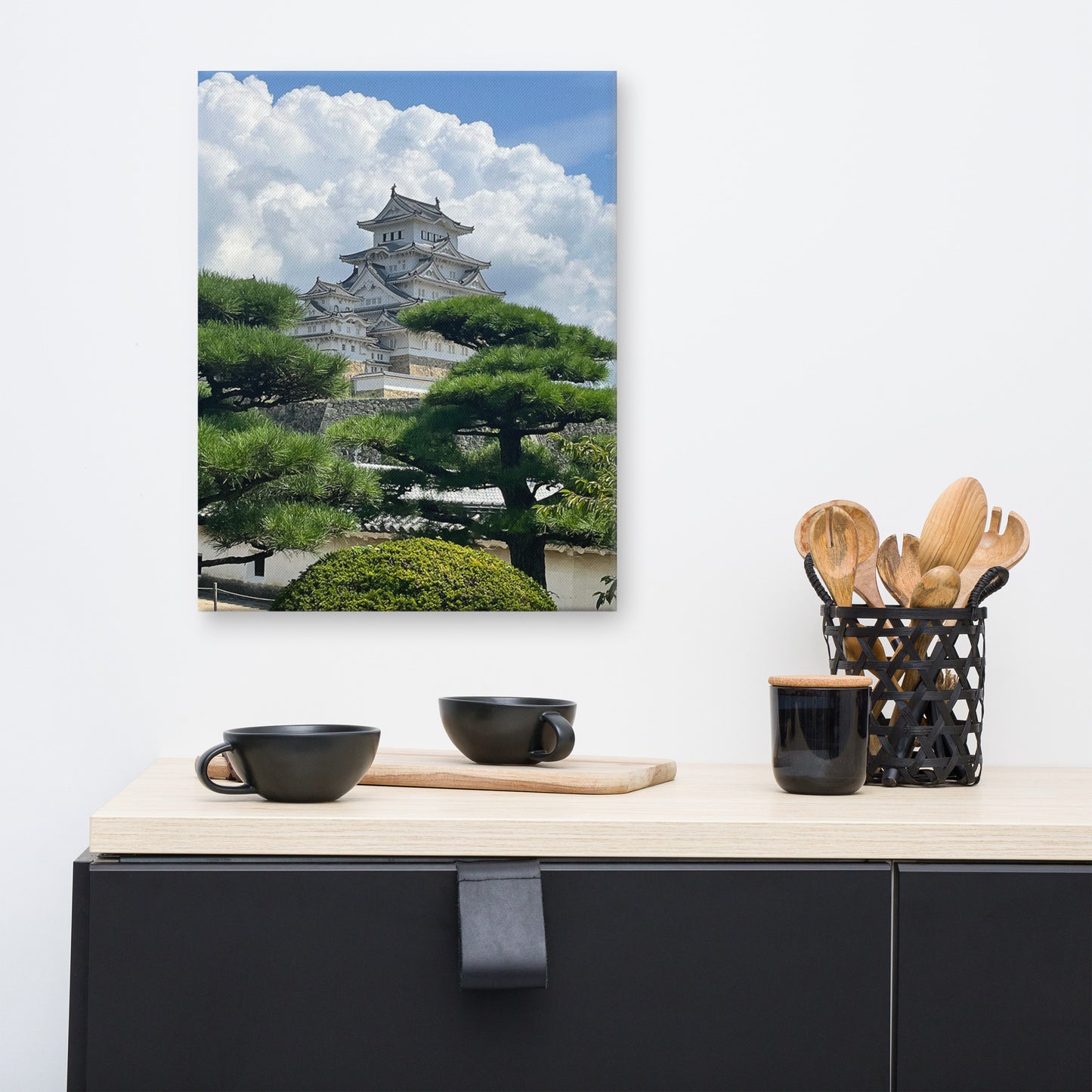 Hemeji Castle on Canvas