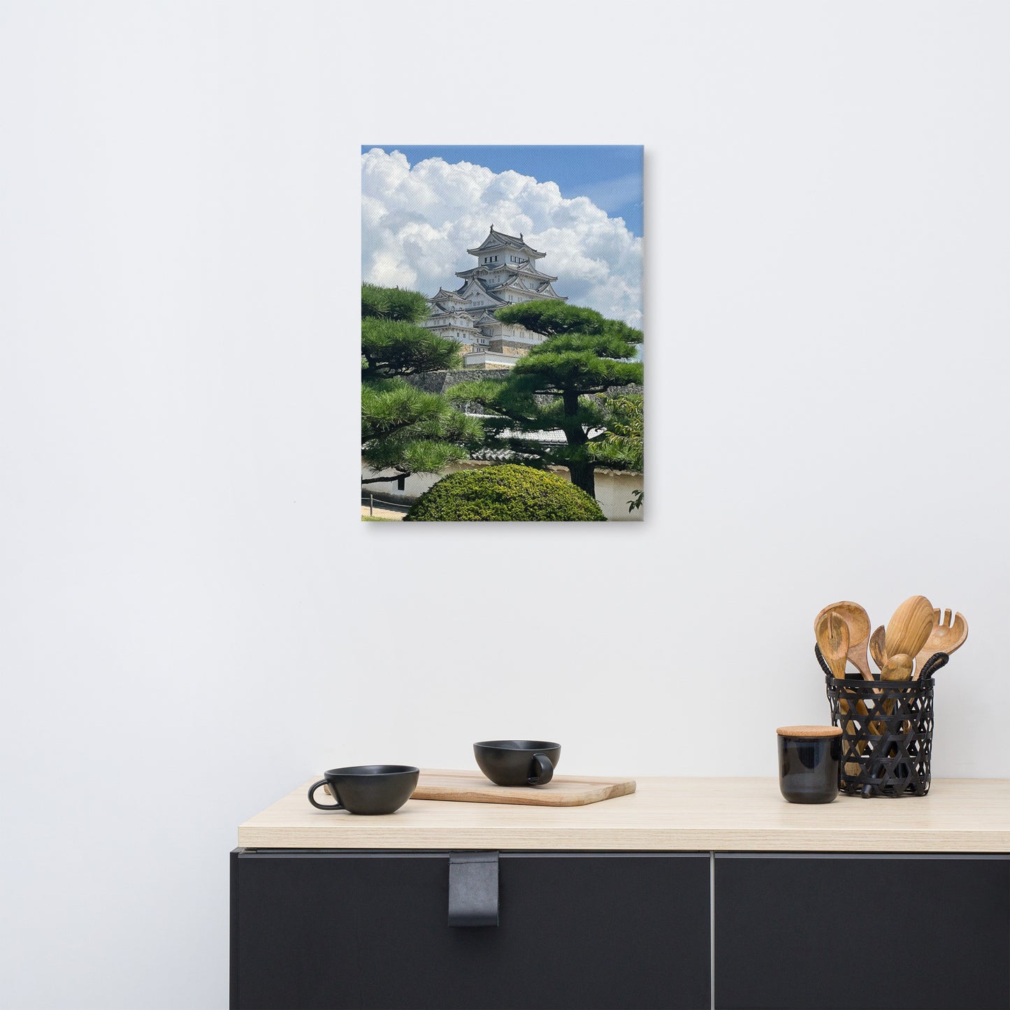 Hemeji Castle on Canvas