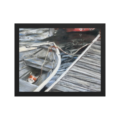 Jon Boat Framed poster