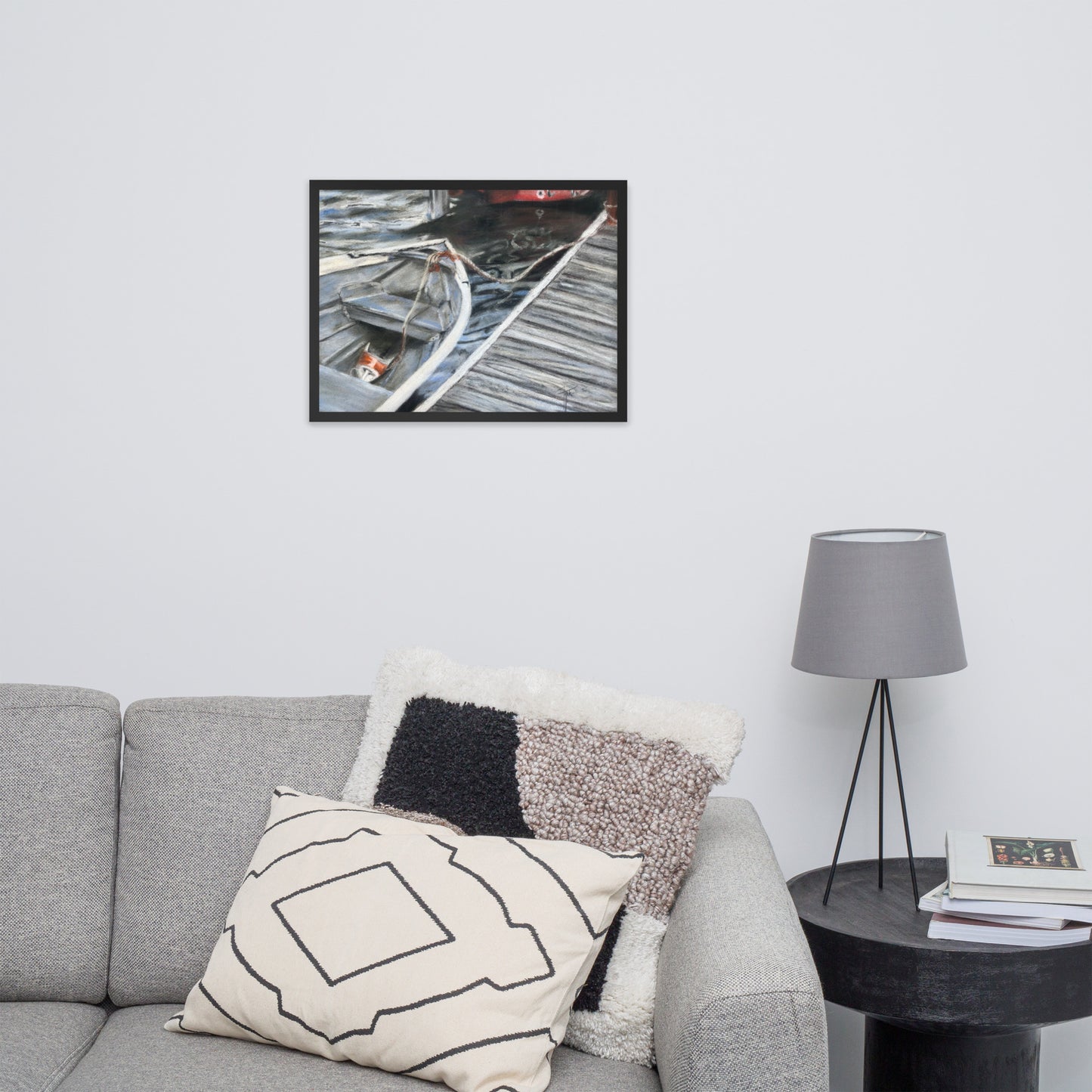 Jon Boat Framed poster