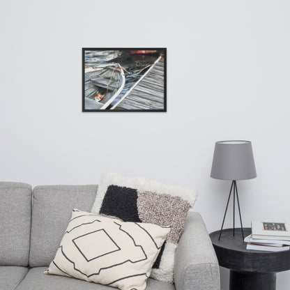 Jon Boat Framed poster